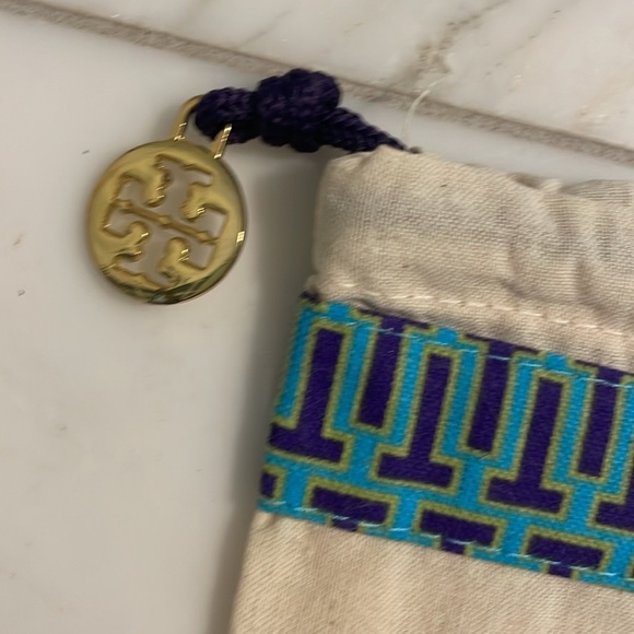 Tory Burch, 14 x 10 ecru dust travel storage shoe bag - Picture 2 of 3